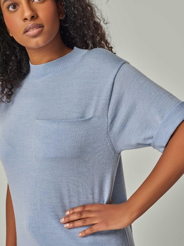 YOU LOOK PERFECT Shirt 'Elfie' in Blue