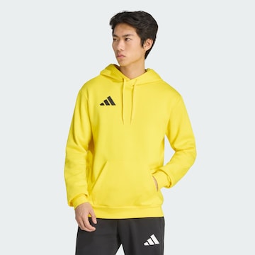 Felpa sportiva 'Entrada26' di ADIDAS PERFORMANCE in giallo: frontale