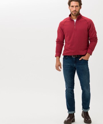 BRAX Sweatshirt 'Sage' in Rood