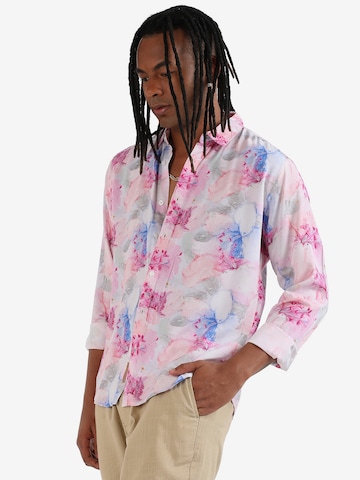 Campus Sutra - Ajuste regular Camisa 'Elliot' en rosa