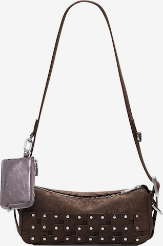 DesigualTorba preko ramena - smeđa boja: prednji dio