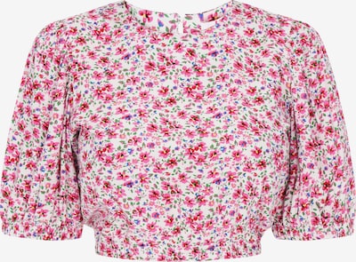 swirly Pusero 'Spring Summer' värissä sininen / vihreä / vaalea pinkki / valkoinen, Tuotenäkymä