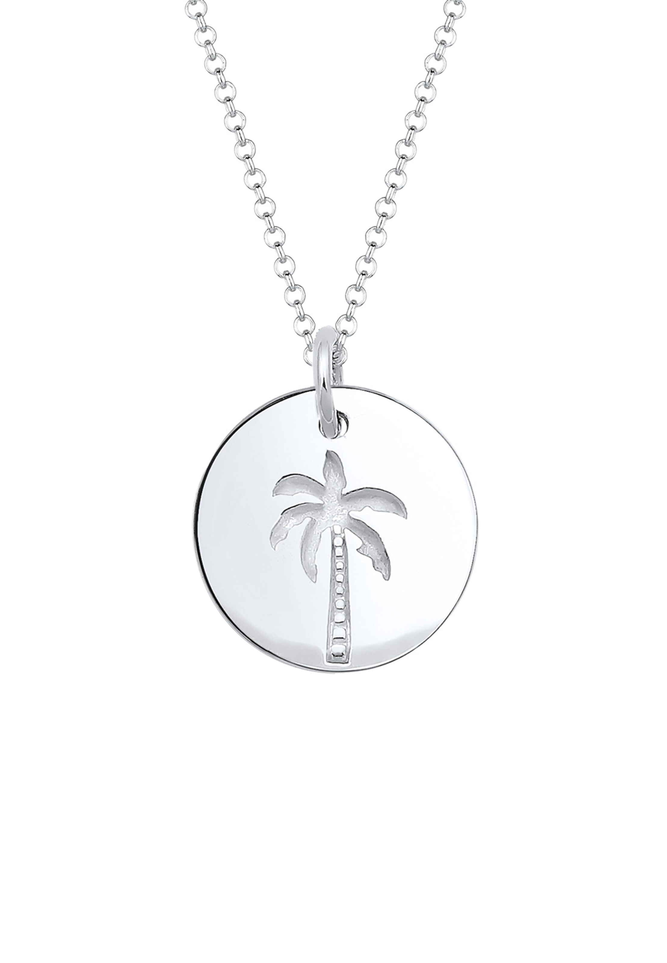 Chaîne 'Palme' ELLI en argent