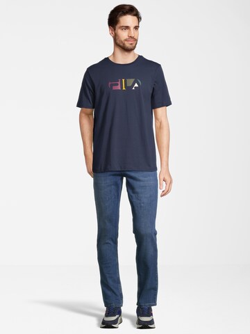 T-Shirt 'BERLING' FILA en bleu