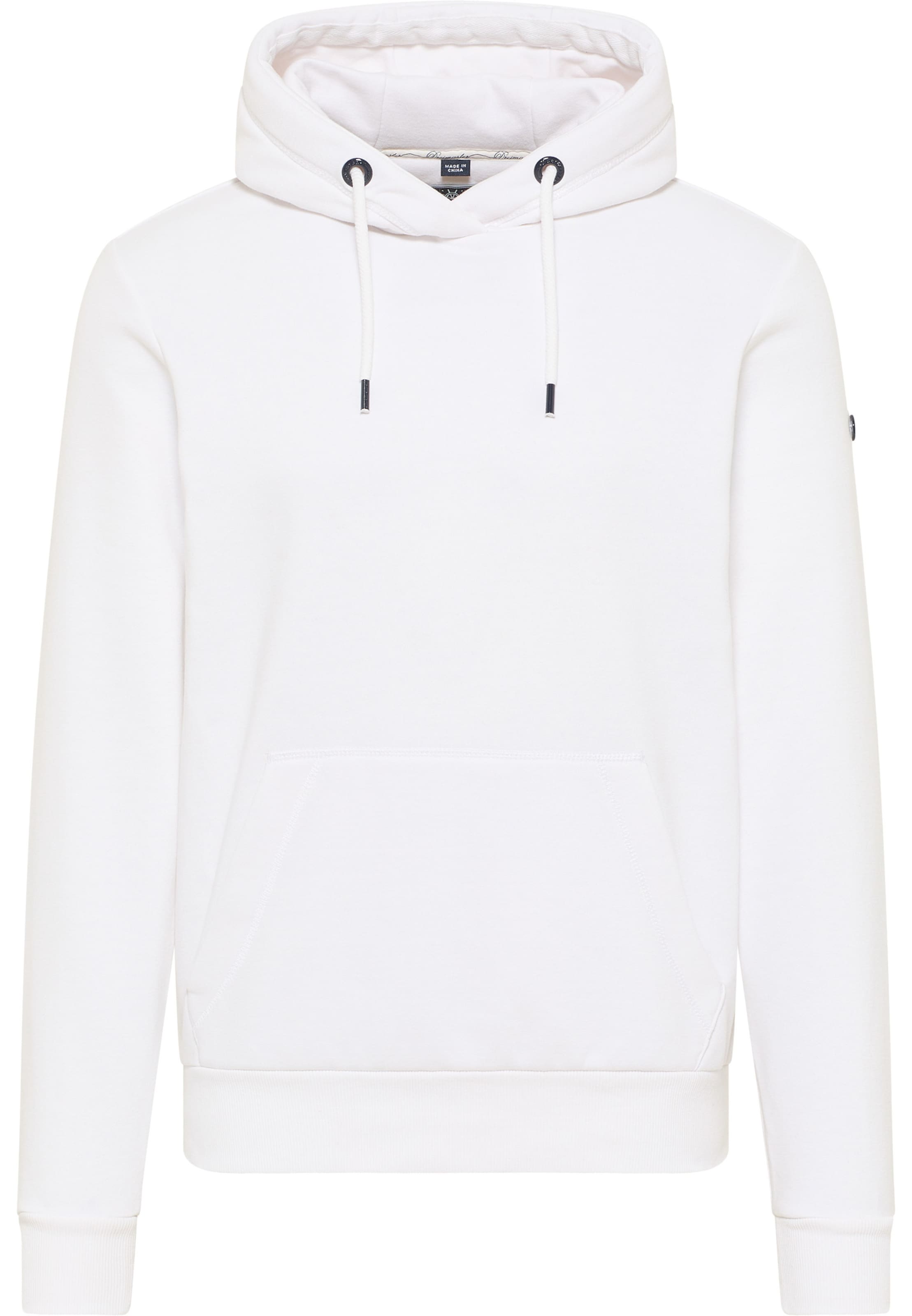 Sweat-shirt 'Kilata' DreiMaster Maritim en blanc : devant