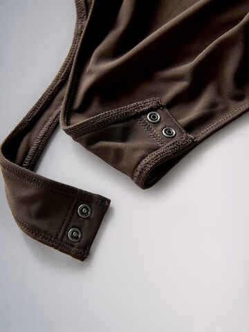 The Set T-shirtbody i brun