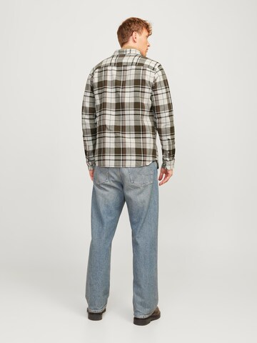 Comfort fit Camicia 'JJBrook' di JACK & JONES in verde