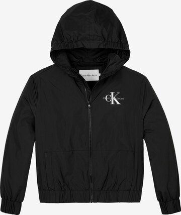 Calvin Klein Jeans Between-Season Jacket in Black: front