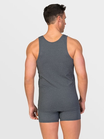 Maglietta intima 'Tank top Egyptian cotton' di zd ZERO DEFECTS in grigio