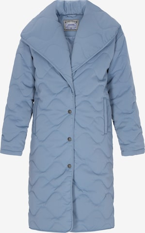 DreiMaster Vintage - Abrigo de entretiempo en azul: frente