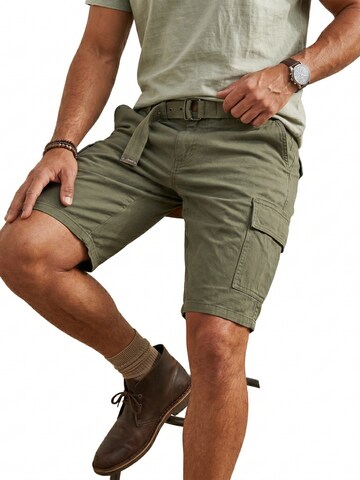 JACK & JONES Regular Cargohose‌‌‌‌ in Grün