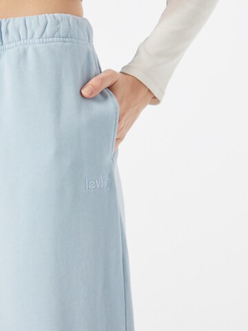 LEVI'S ® Zwężany krój Spodnie 'Levi's® Women's WFH Sweatpants' w kolorze niebieski