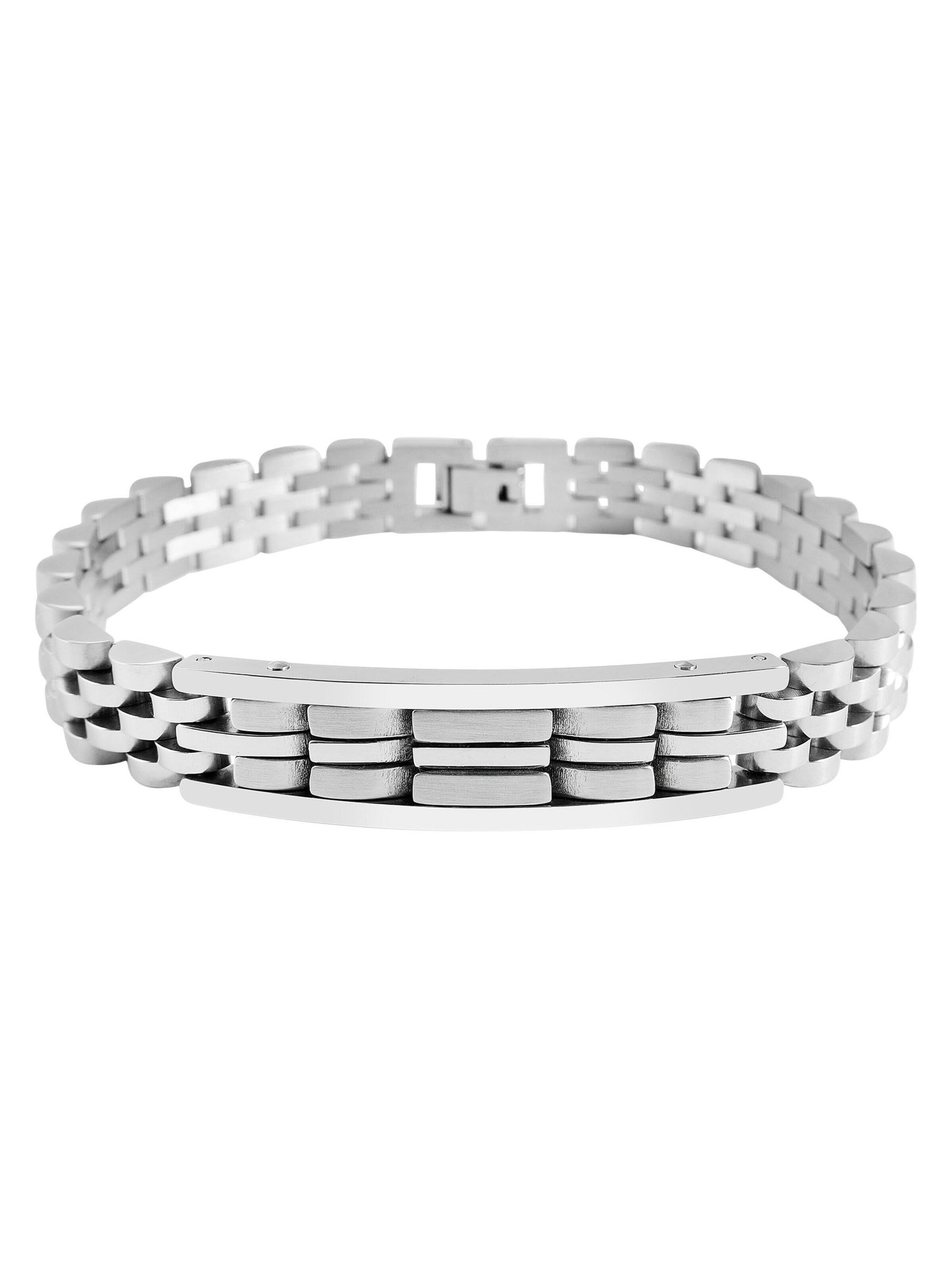 Akzent Bracelet 'Matej, silberfarbig, langlebig' in Silver: front