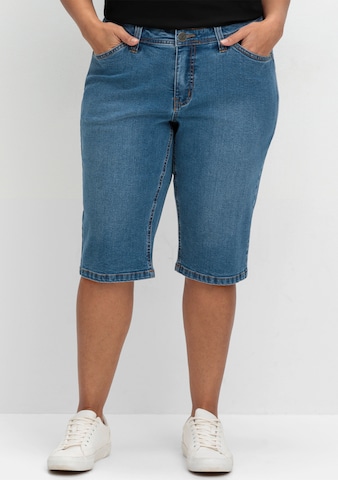 SHEEGO Regular Jeans in Blauw: voorkant