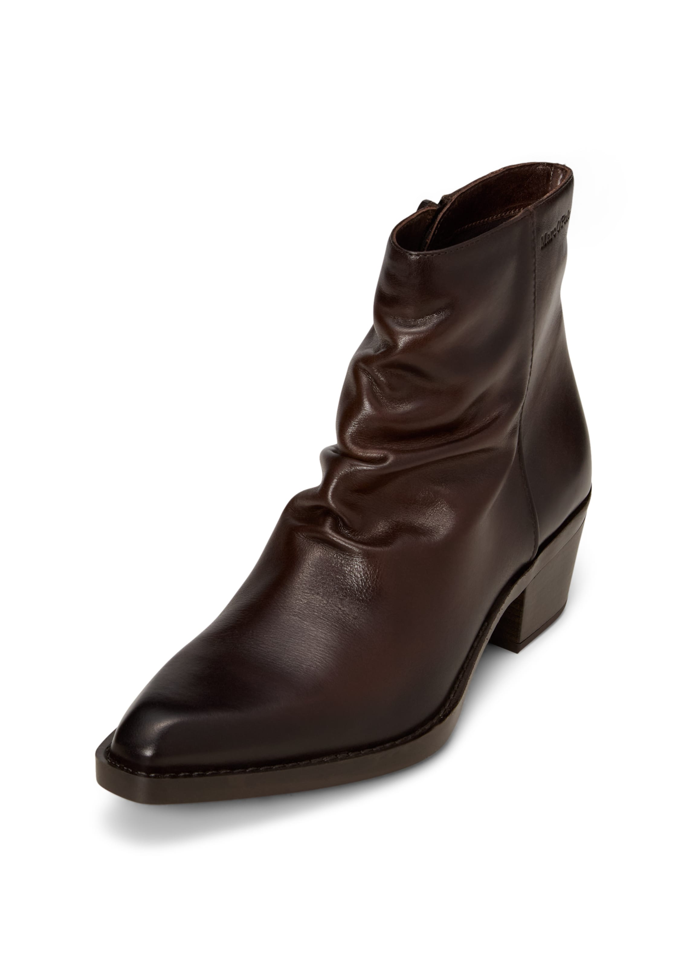 Marc O'Polo Stiefelette in Braun: Vorderseite