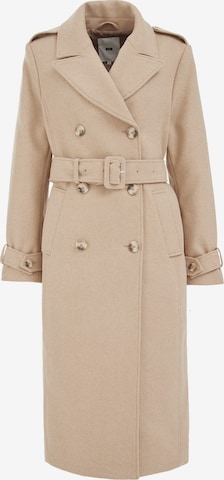 Palton de primăvară-toamnă de la WE Fashion pe bej: față