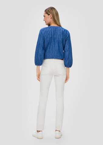 Coupe slim Jean s.Oliver en blanc