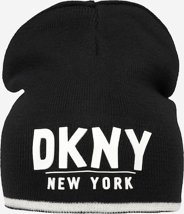 DKNY - Gorra en negro: frente