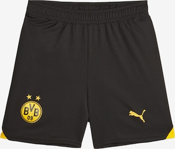 PUMA tavaline Spordipüksid 'Borussia Dortmund', värv must: eest vaates