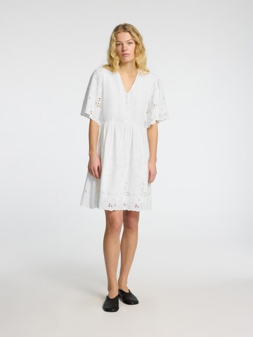 Robe 'SLFDAHLIA' SELECTED FEMME en blanc