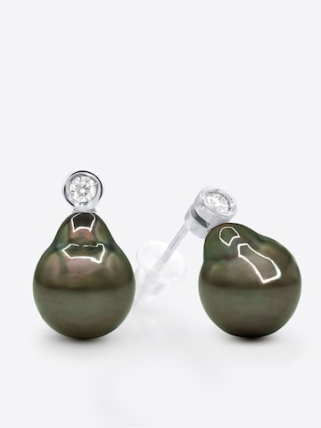 Ateliers Saint Germain Earrings 'Tavana' in White: front