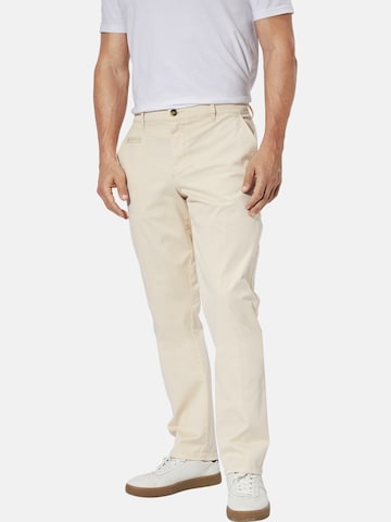 Regular Pantalon chino 'Delmario' BABISTA en blanc : devant