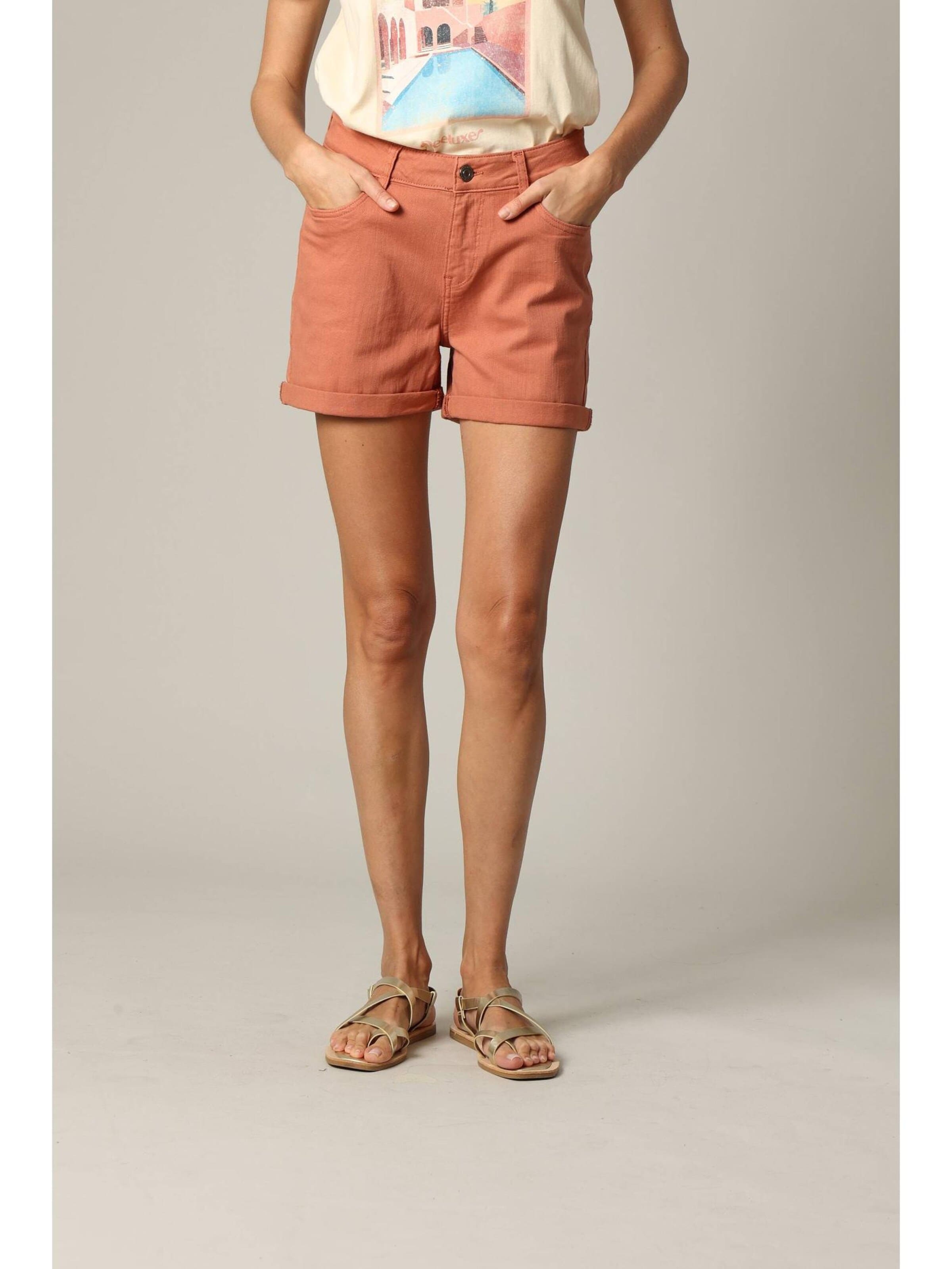 Deeluxe Regular Broek in Rood