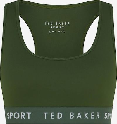 L dydžio Sportinė liemenėlė 'Diana Essentials' iš Ted Baker, spalva – alyvuogių spalva / balta, Prekių apžvalga