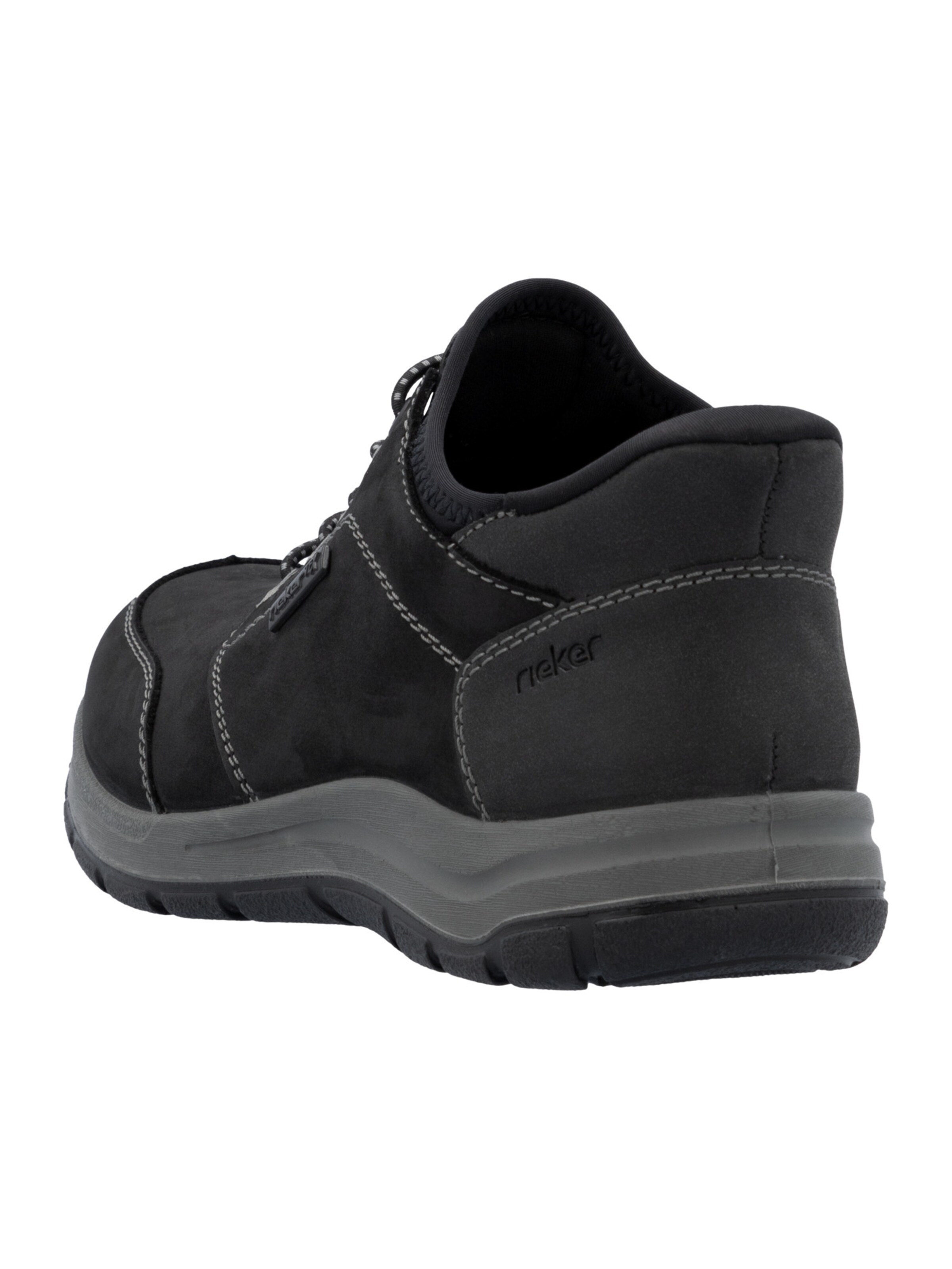 Chaussure à lacets Rieker en noir