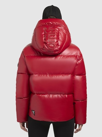 khujo Winterjas ' DEVINA SHINY ' in Rood