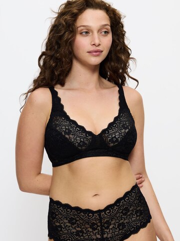 TRIUMPH BH ' Amourette ' in Zwart: voorkant