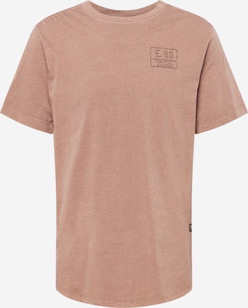 T-Shirt 'Lash' G-Star RAW en marron : devant