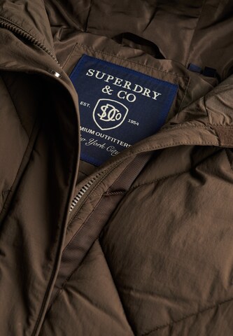 Superdry & Co Wintermantel in Groen