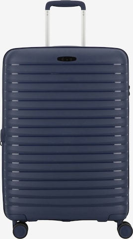 Trolley 'Travel Line 4500' di D&N in blu: frontale