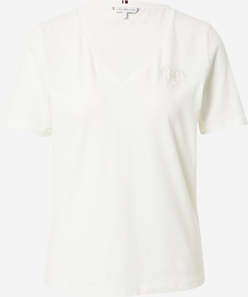 TOMMY HILFIGER T-Shirt in Beige: predná strana