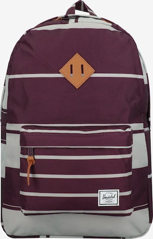 Herschel Backpack in Purple: front