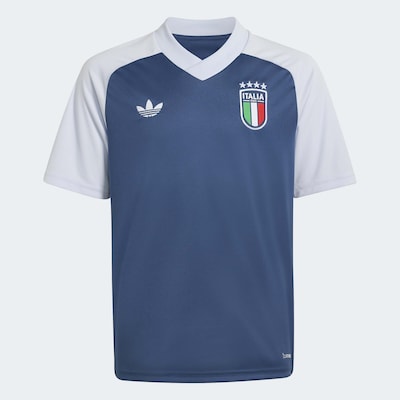 ADIDAS PERFORMANCE Camisa funcionais 'Italy 26 Away Kids Pre-Match' em azul / verde / offwhite, Vista do artigo