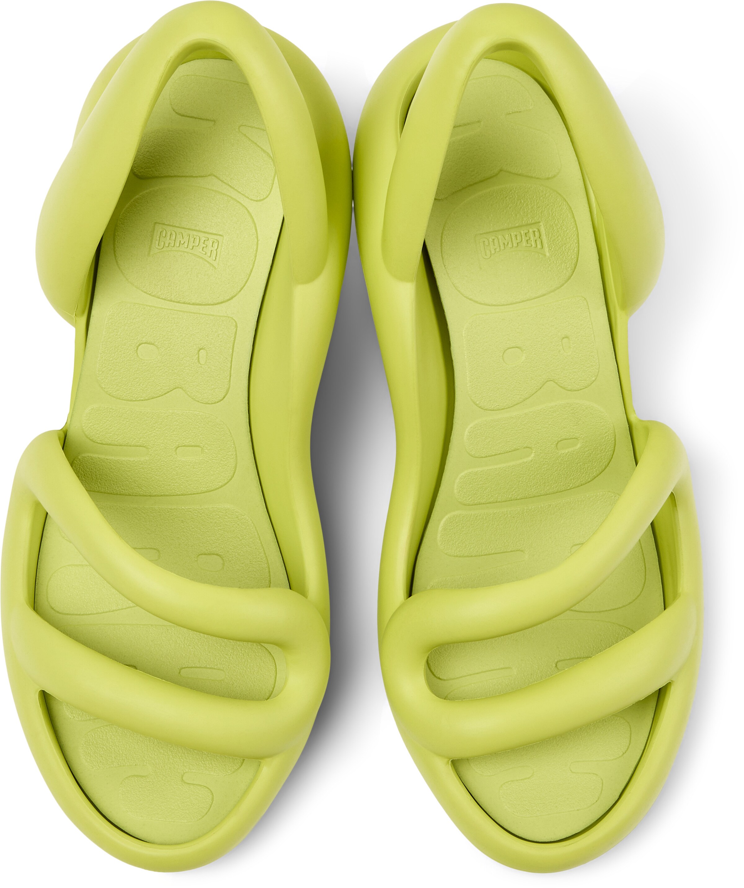 Sandales 'Kobarah' CAMPER en jaune