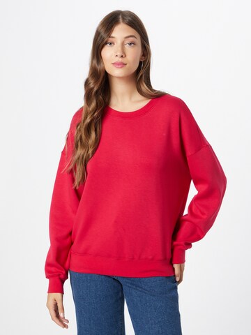 MSCH COPENHAGENSweater majica 'Ima' - crvena boja: prednji dio