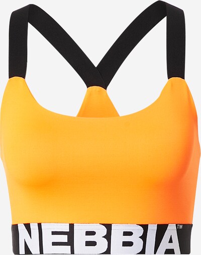 NEBBIA Top 'Lift Hero' in orange / schwarz / weiß, Produktansicht