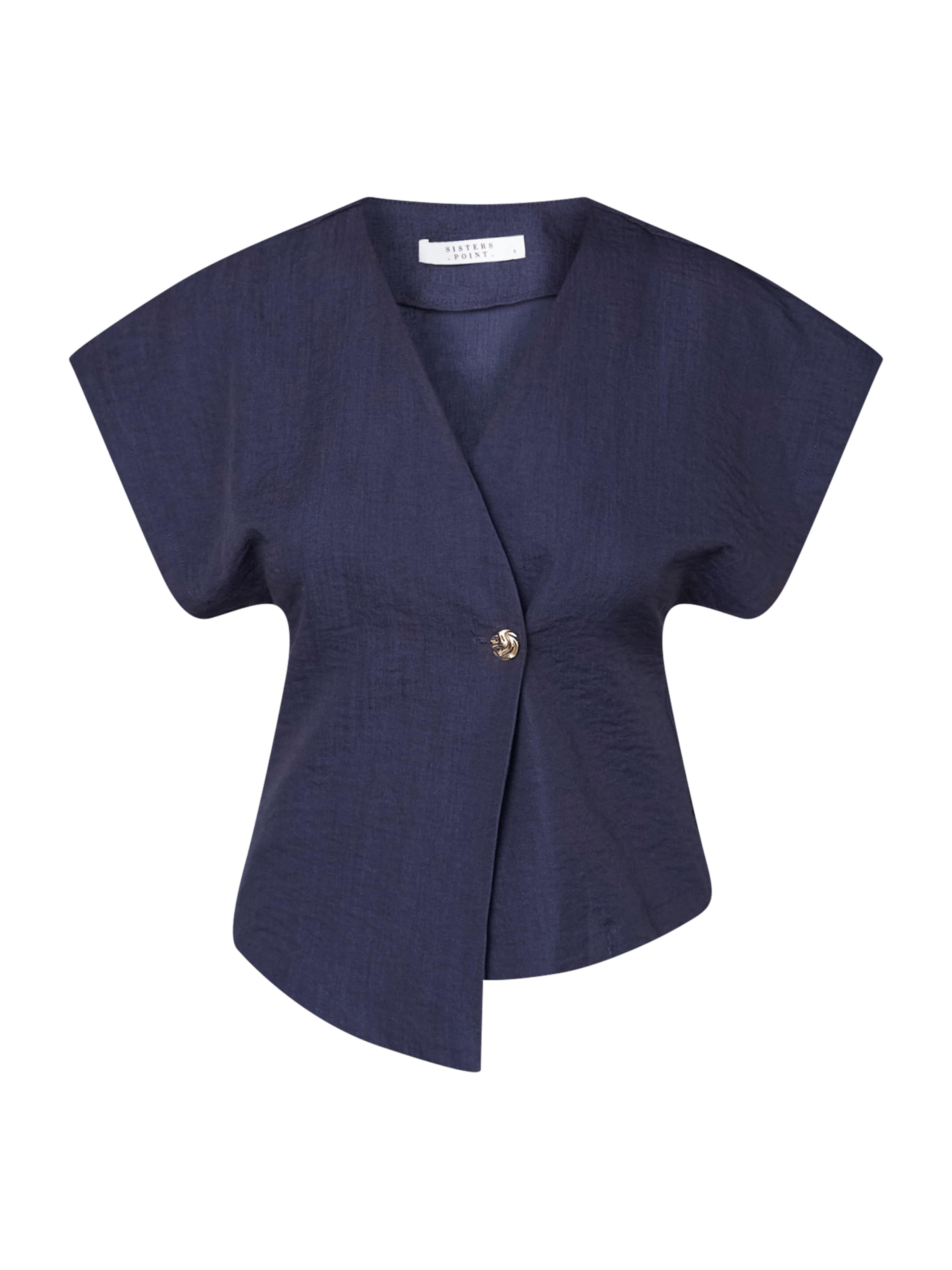 SISTERS POINT Jakkesætsvest 'GEVELA' i blå: forside