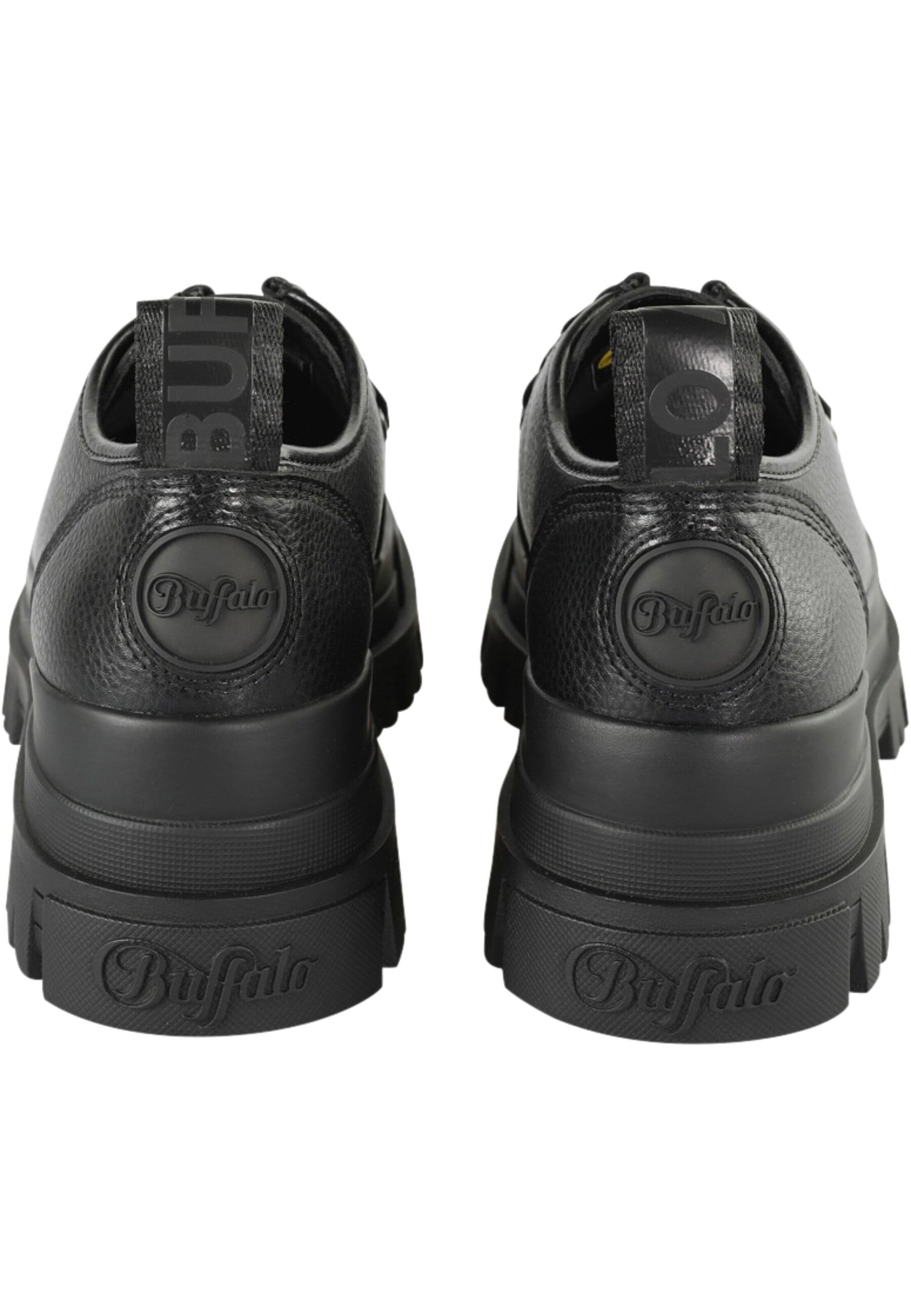 BUFFALO Lace-up shoe in Black