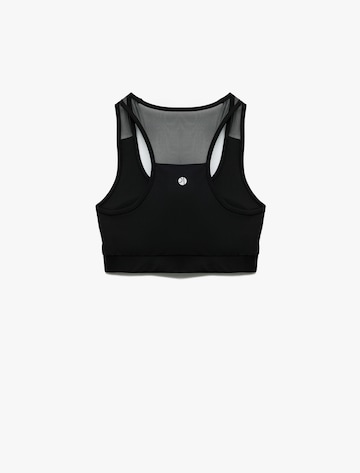 Koton Minimiser Sports Bra in Black