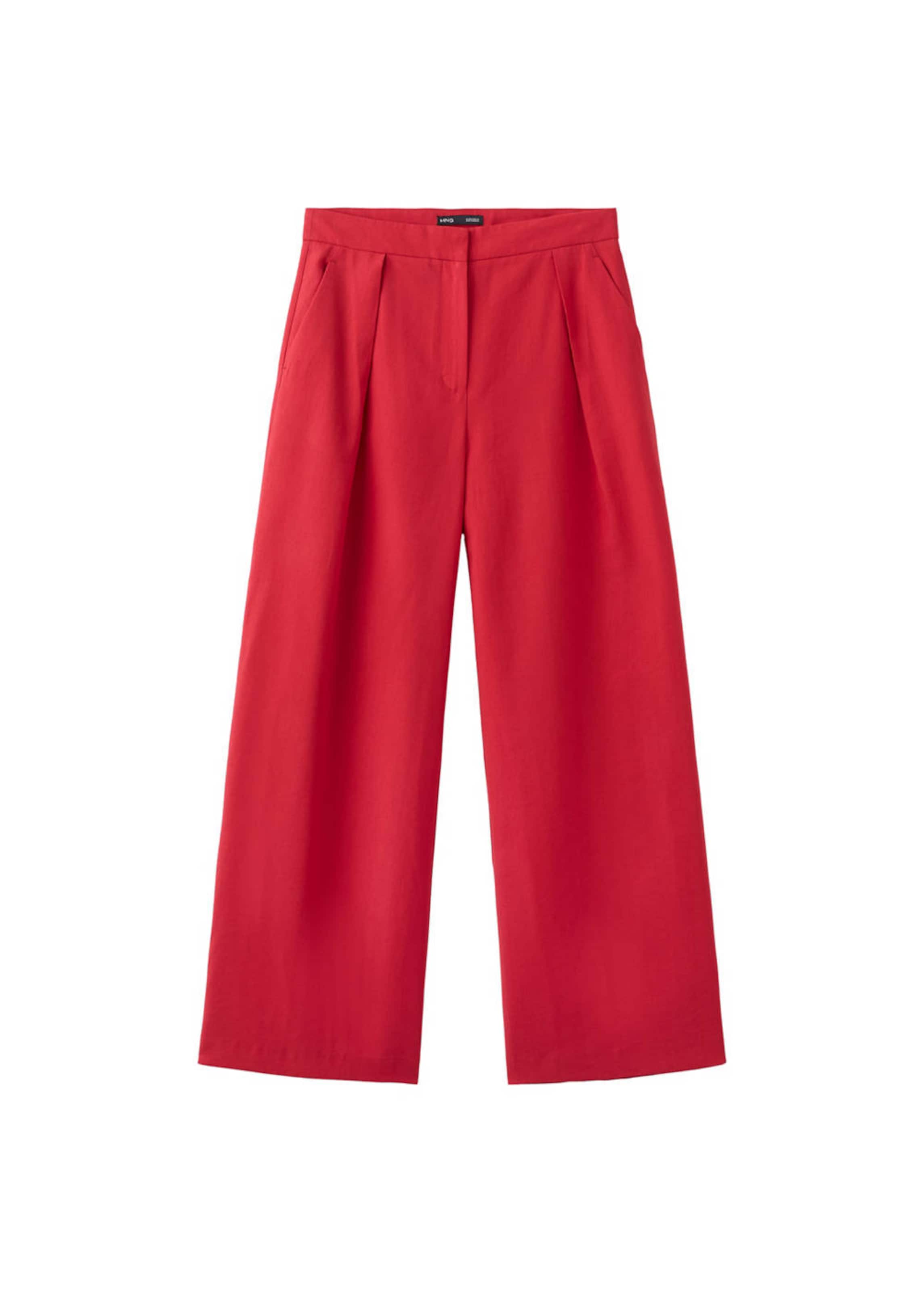 MANGO Hose 'Maris' in Rot: Vorderseite