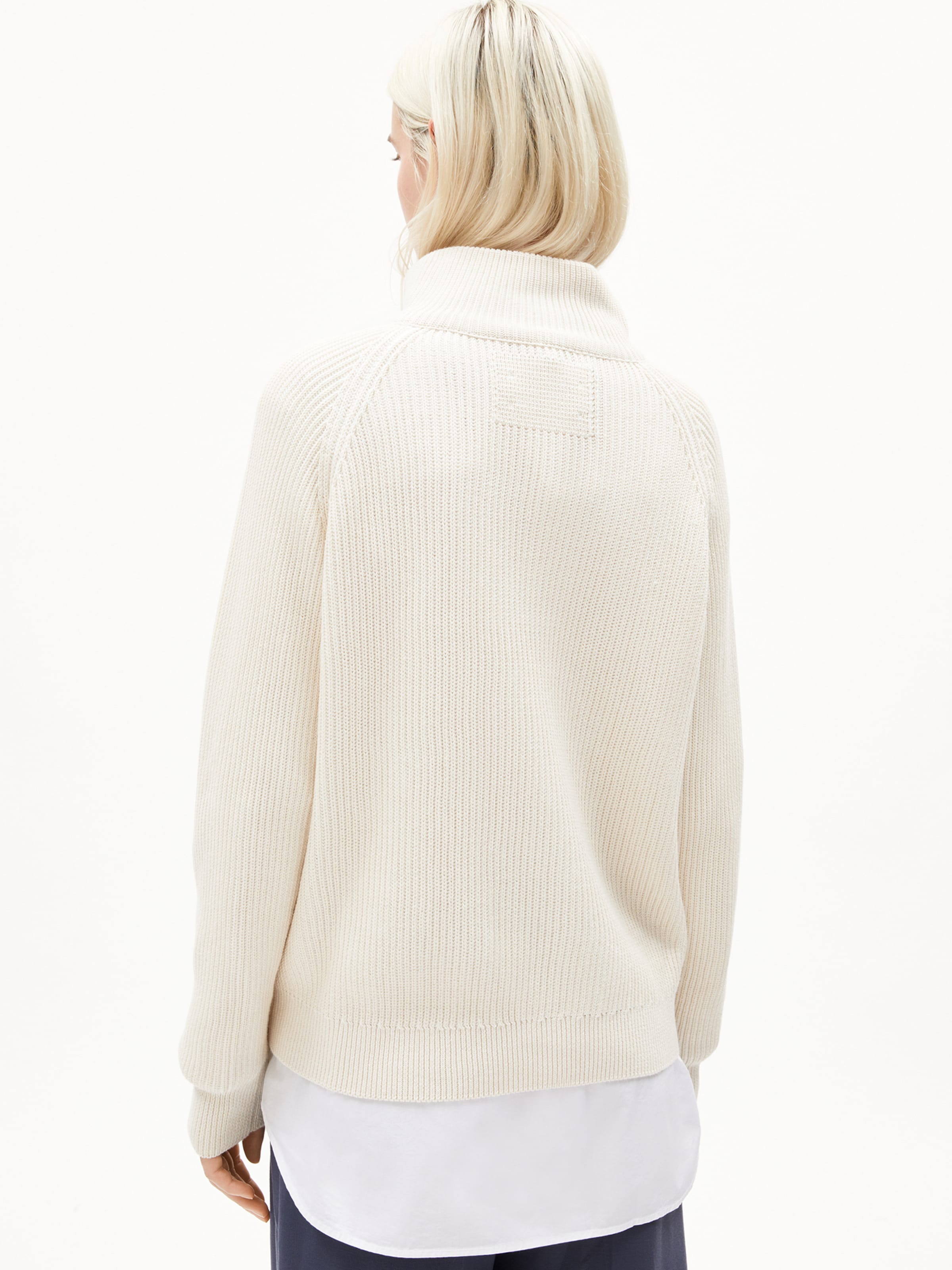 ARMEDANGELS Strickpullover ' RONYIAAS VANISE ' in Beige: Vorderseite