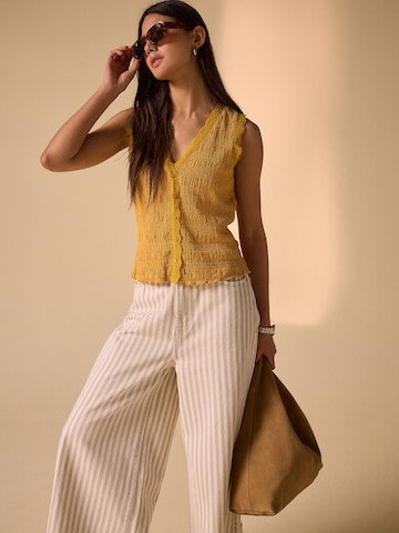 Next Blouse in Geel: voorkant