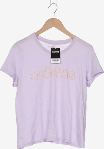 ADIDAS PERFORMANCE T-Shirt L in Lila: predná strana