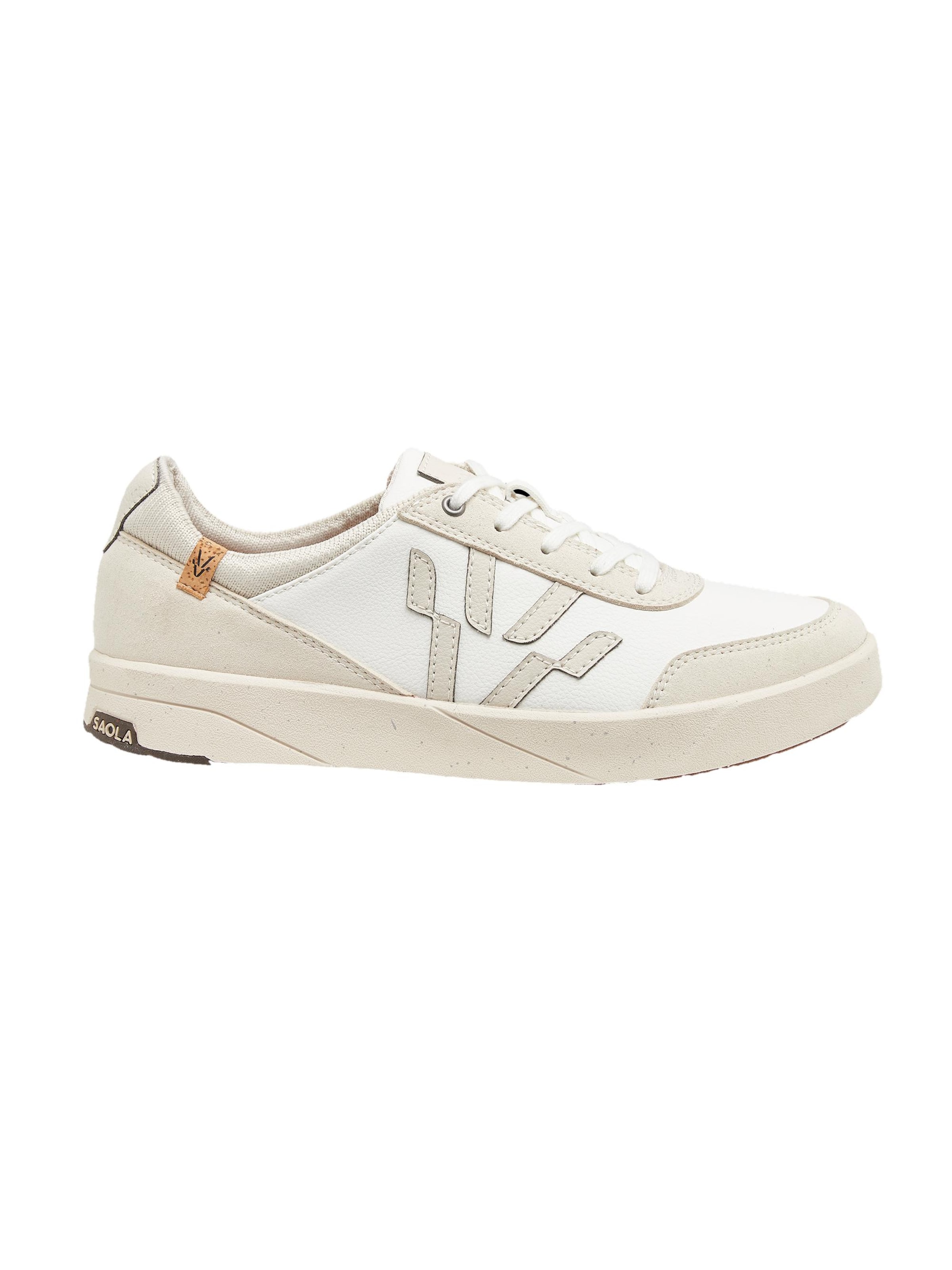 SAOLA Schnürschuh 'Cali W White'‌ in Weiß: Vorderseite