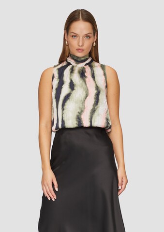 s.Oliver BLACK LABEL Blouse in Mixed colors: front