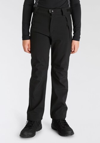 Regular Pantalon d'extérieur CMP en noir : devant